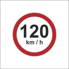 120 kmh Sign