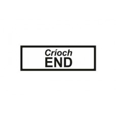 End - Críoch Supplementary Plate Sign End - Críoch Supplementary Plate Sign