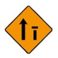 Offside Lane (Of Two) Closed