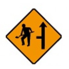 Site Access On Left Sign