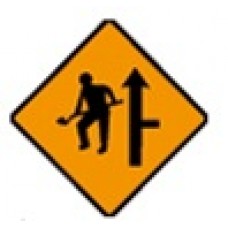 Site Access On Right Sign