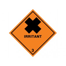 Irritant 3 hazard warning diamond Label - Pack of 10 Irritant 3 hazard warning diamond Label - Pack of 10
