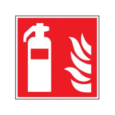Fire extinguisher symbol safety Sign.