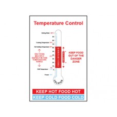 Temperature control safety Sign. Temperature control safety Sign.